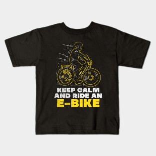 electric bike, e bike Kids T-Shirt